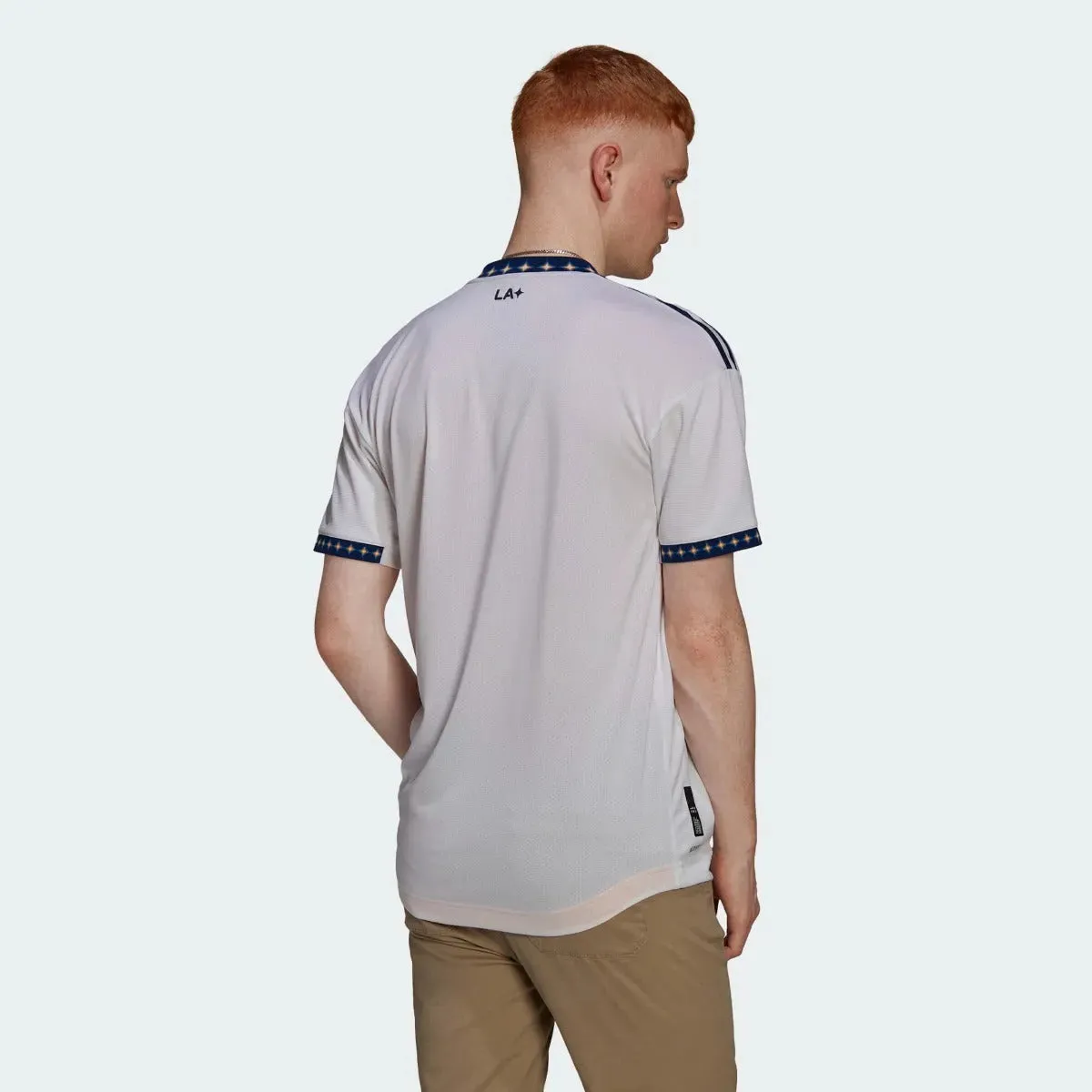adidas 2022-23 LA Galaxy Authentic Home Jersey - White-Navy