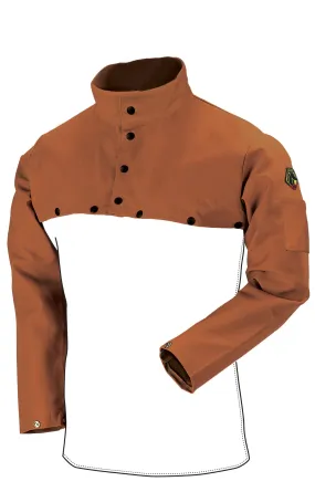 Black Stallion 12 oz. Flame Resistant Cotton Cape Sleeve, Brown - FB2-21CS