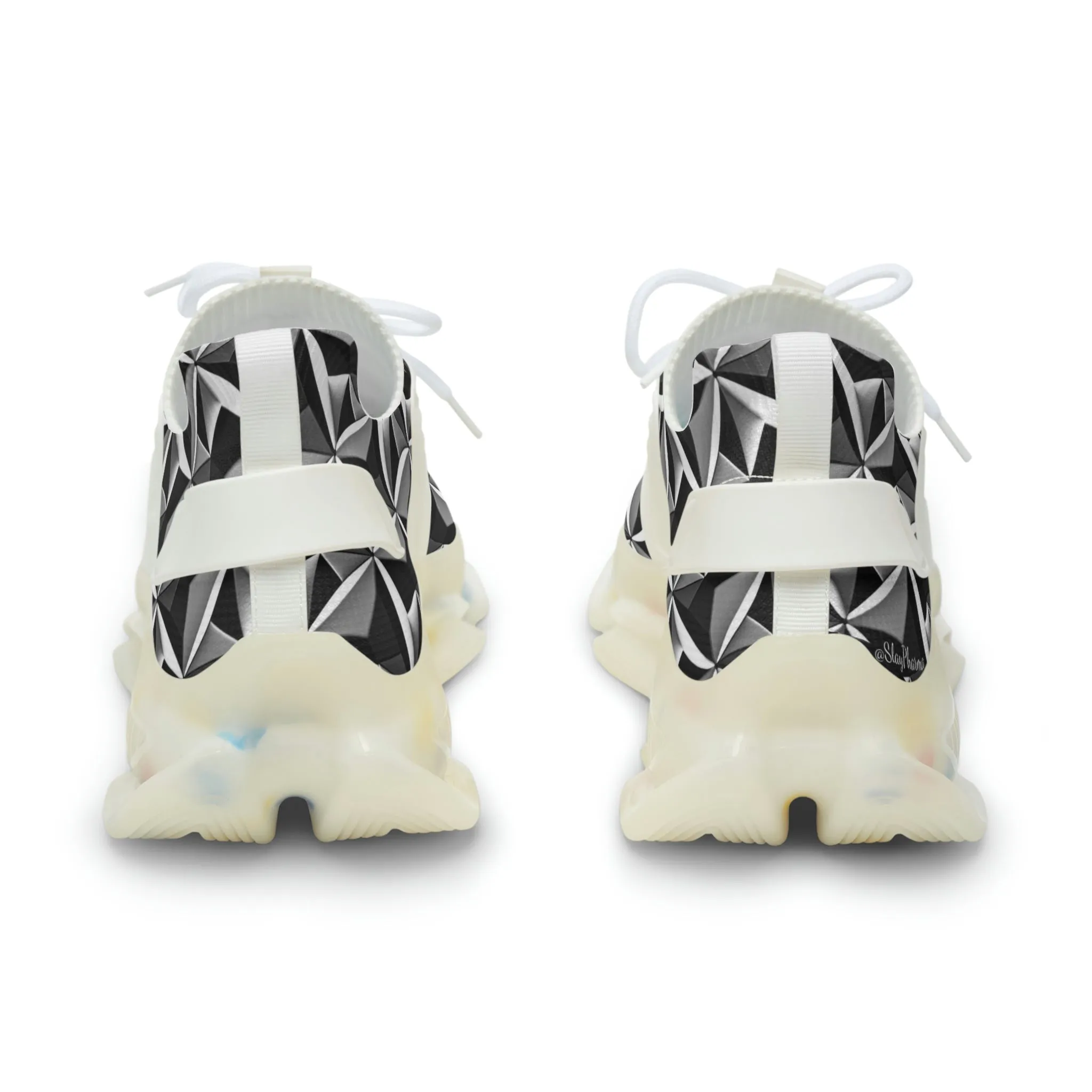 Diamond plate Sneakers Mens Mesh Shoes