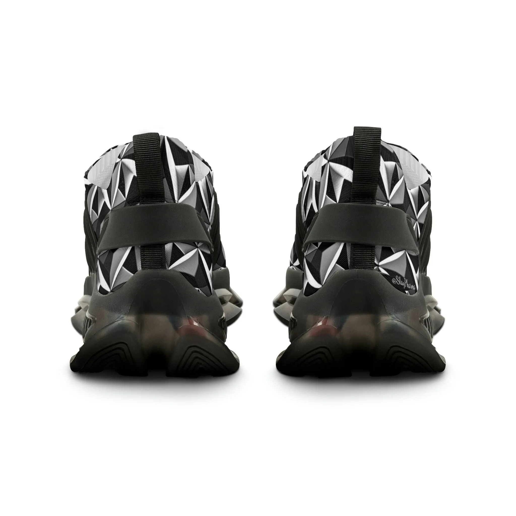 Diamond plate Sneakers Mens Mesh Shoes
