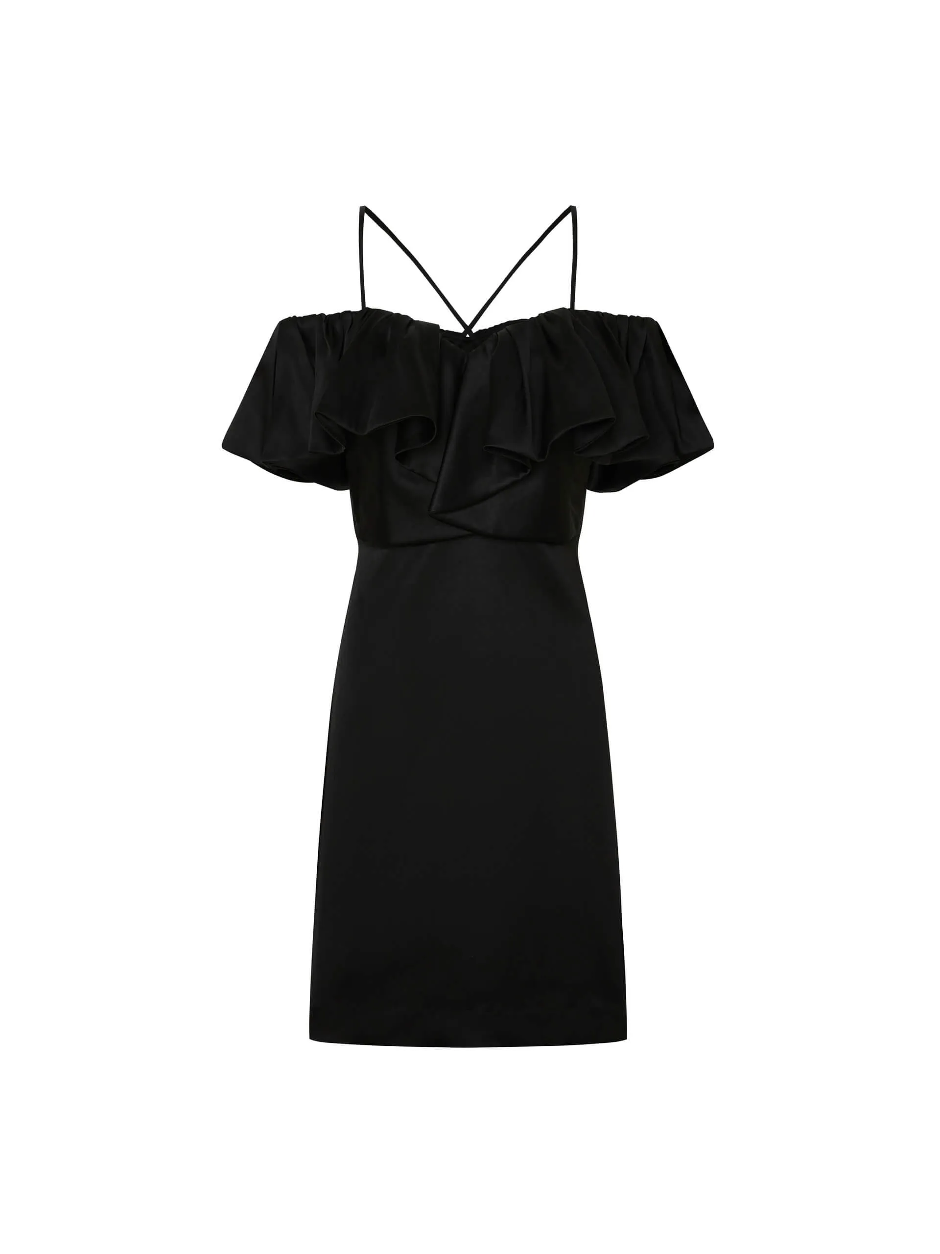 Frill Detail Mini Dress