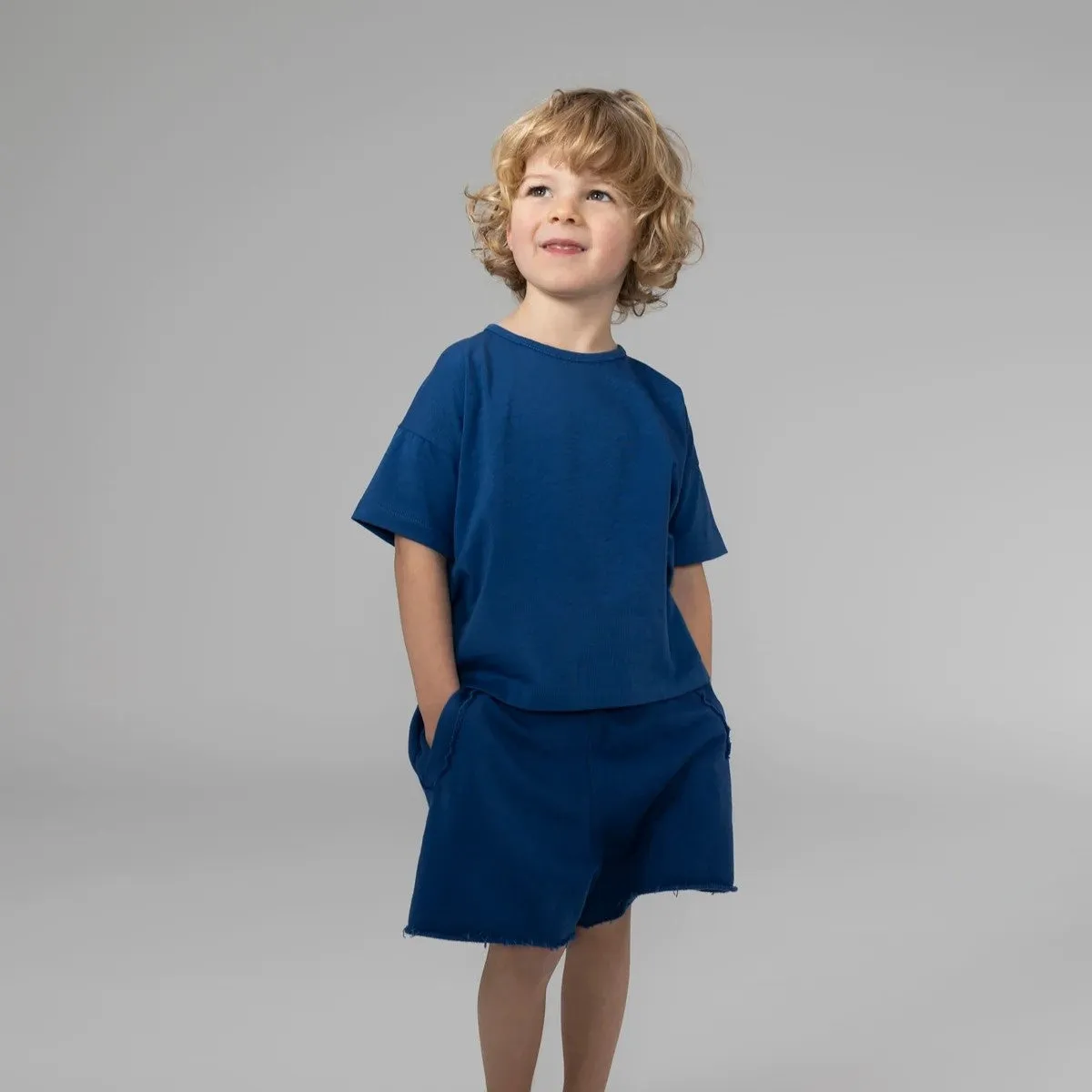MINGO - T-Shirt Cobalt Blue