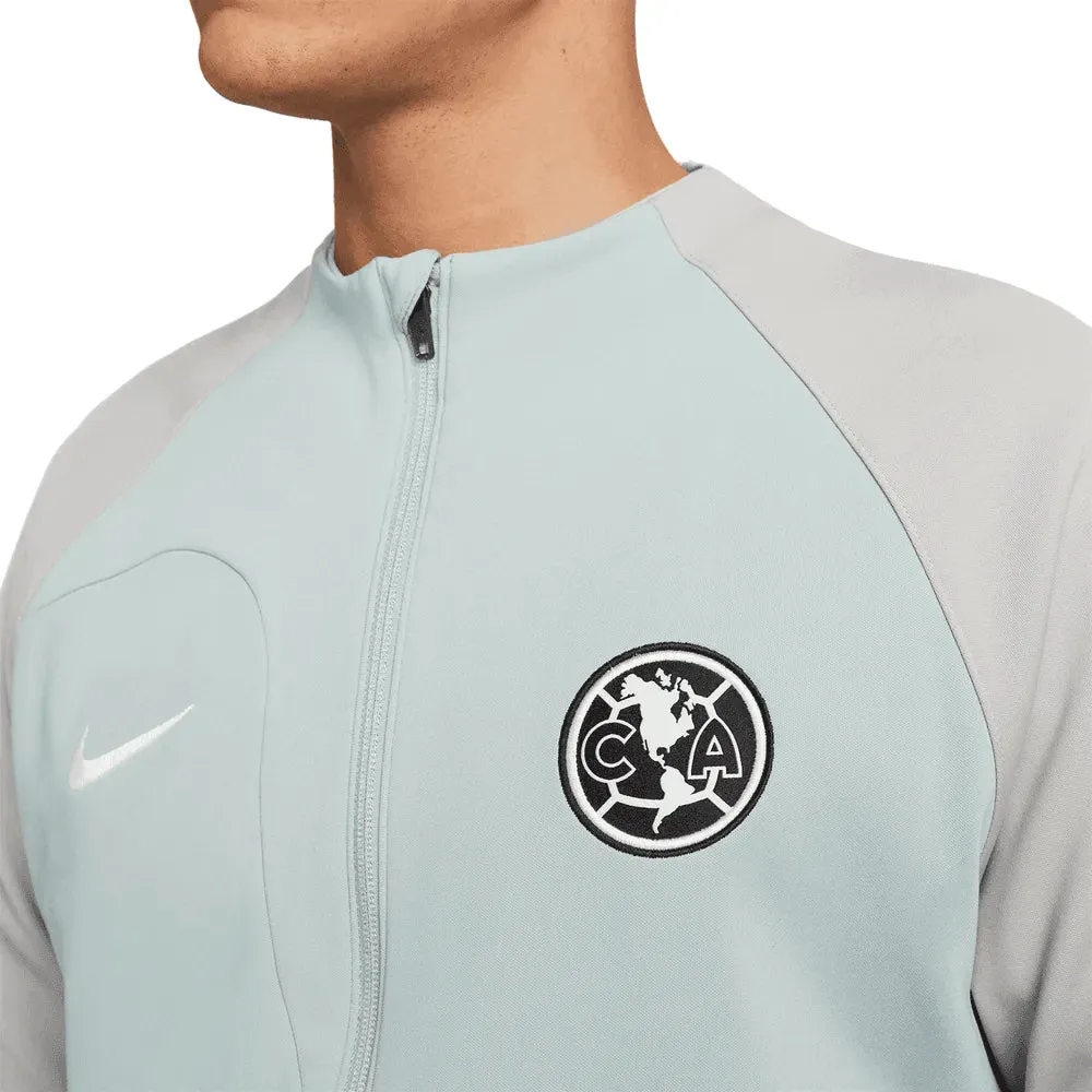 Nike 2022-23 Club America Academy Pro Anthem Jacket - Dusty Sage-Cobblestone