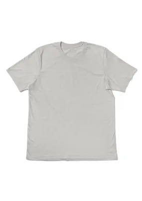 Perfect TShirt Co Womens Original Boyfriend T-Shirt Classic Silver Gray