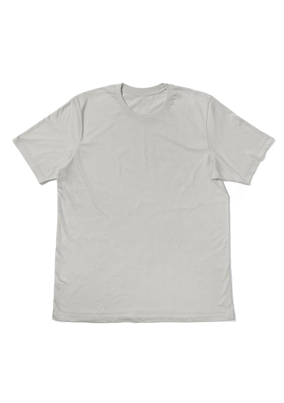 Perfect TShirt Co Womens Original Boyfriend T-Shirt Classic Silver Gray