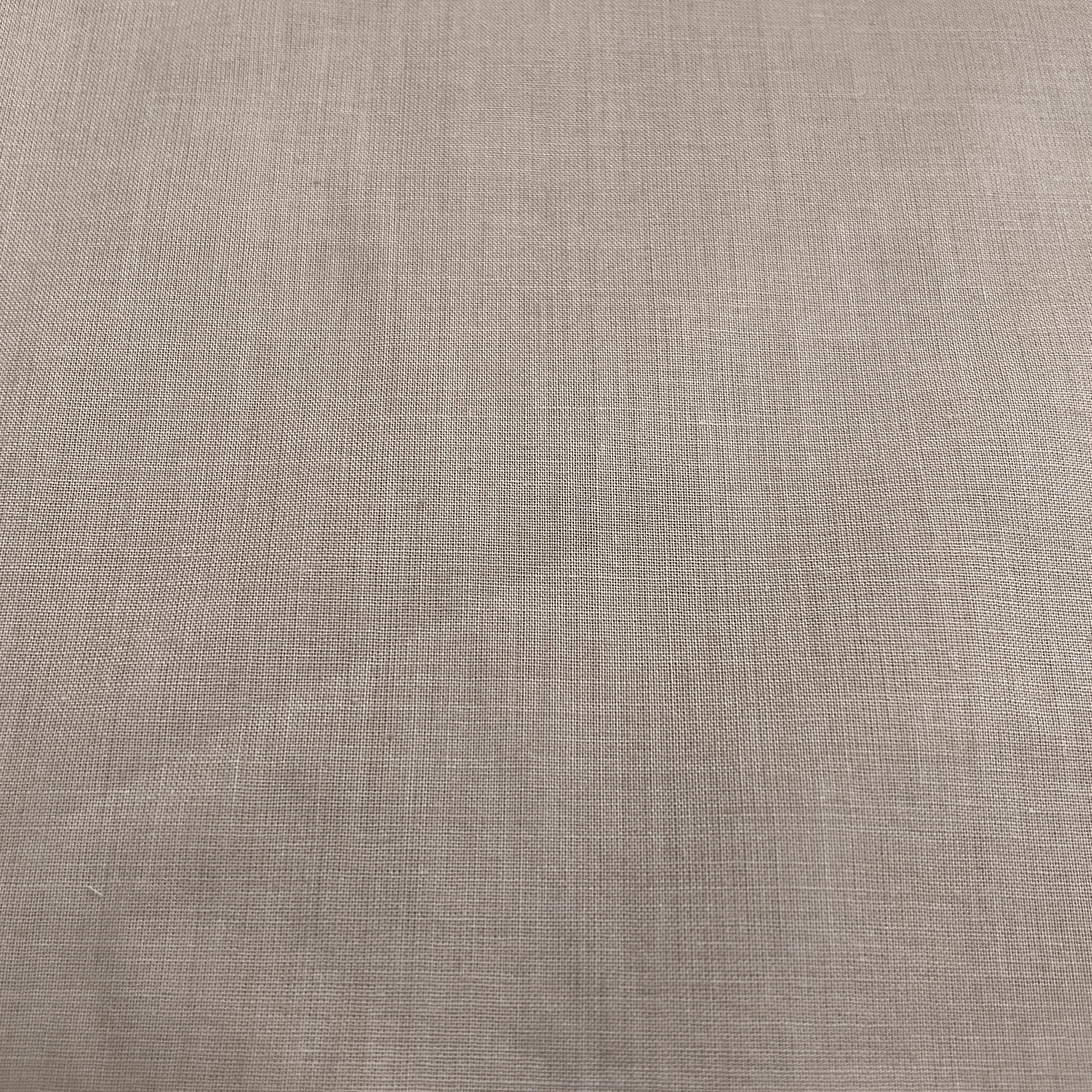 Premium Dark Cream Solid Cotton Mulmul Fabric