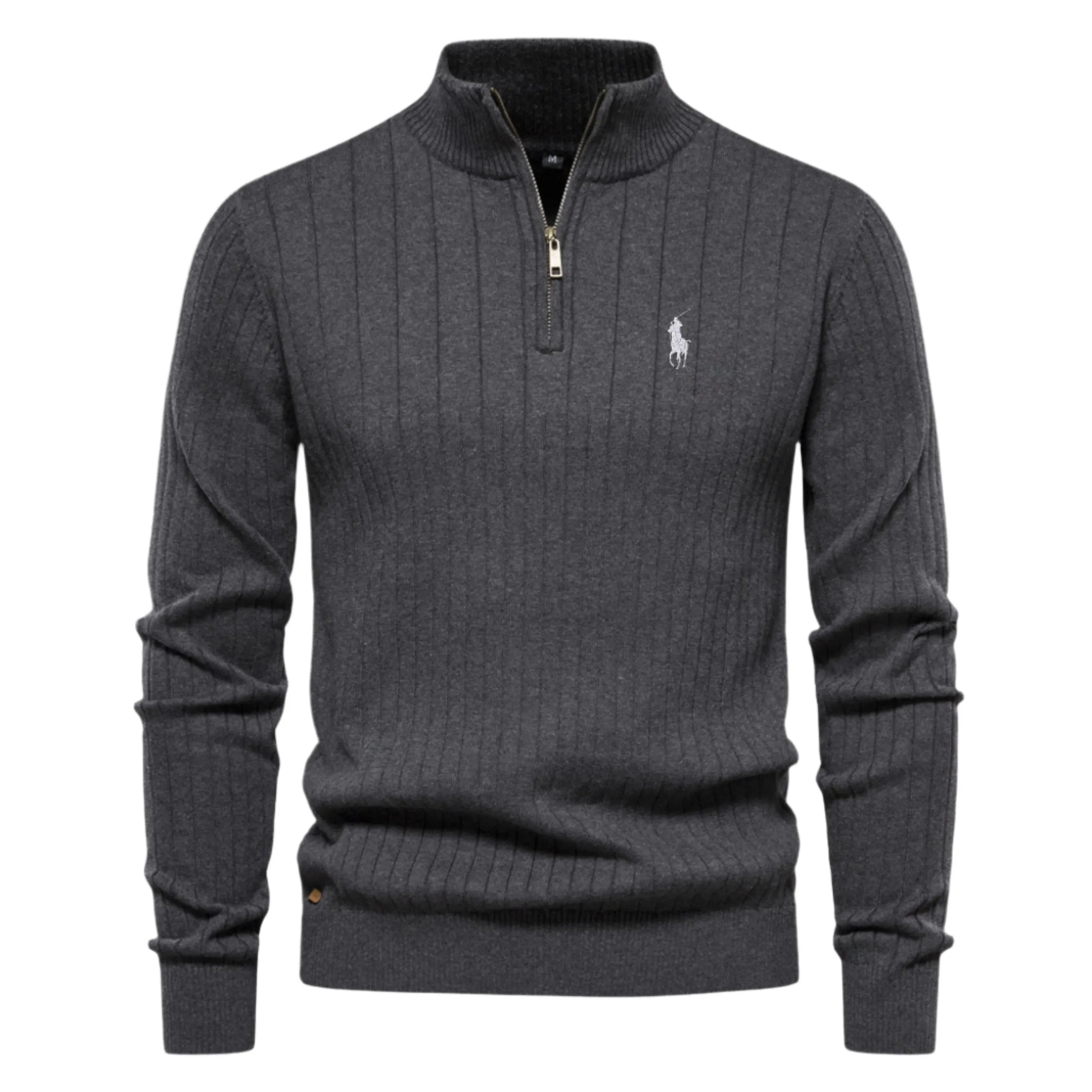Premium zip sweater for men