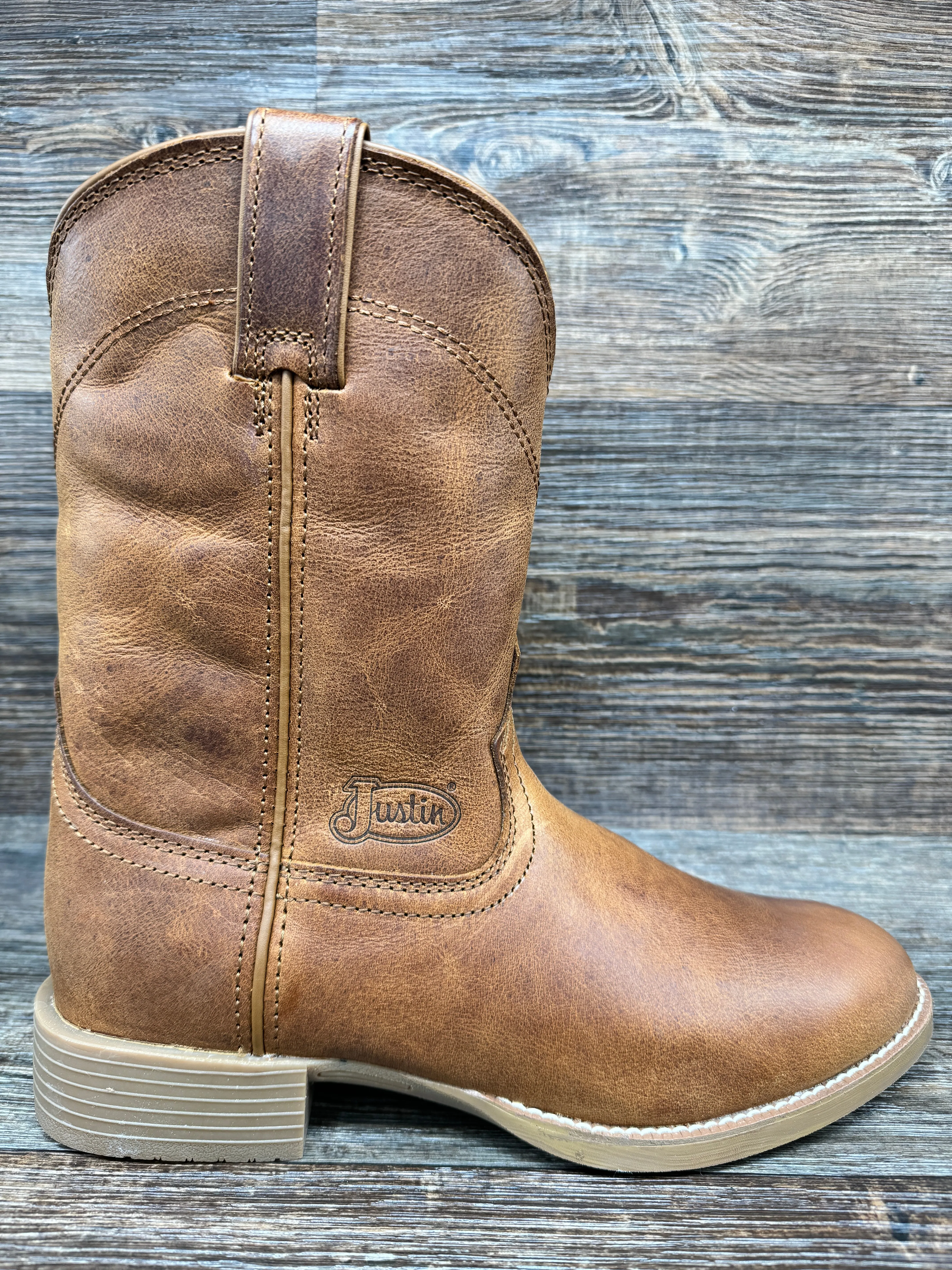 SE7501 Men's Hickory Brown Kilgore Roper by Justin