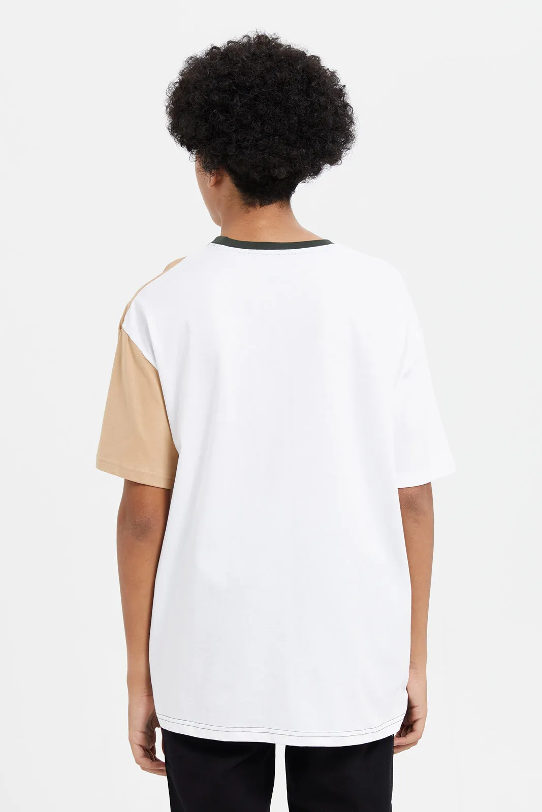 Senior Boys Multicolour Oversize T-Shirt