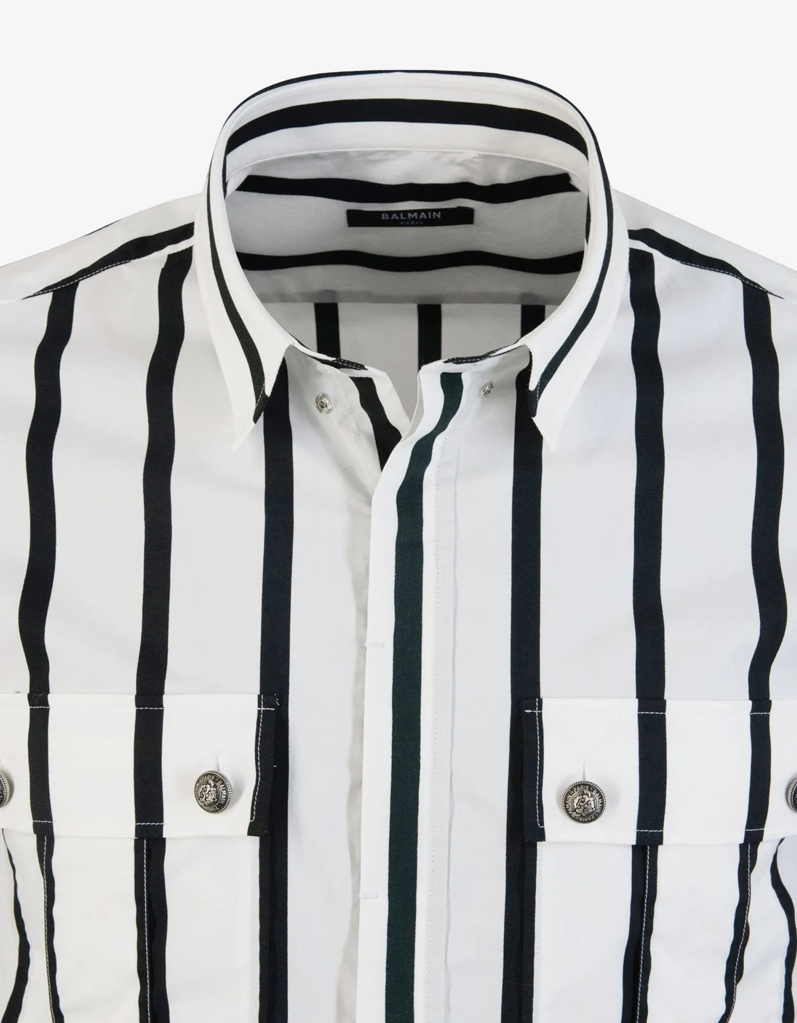Striped Poplin Shirt