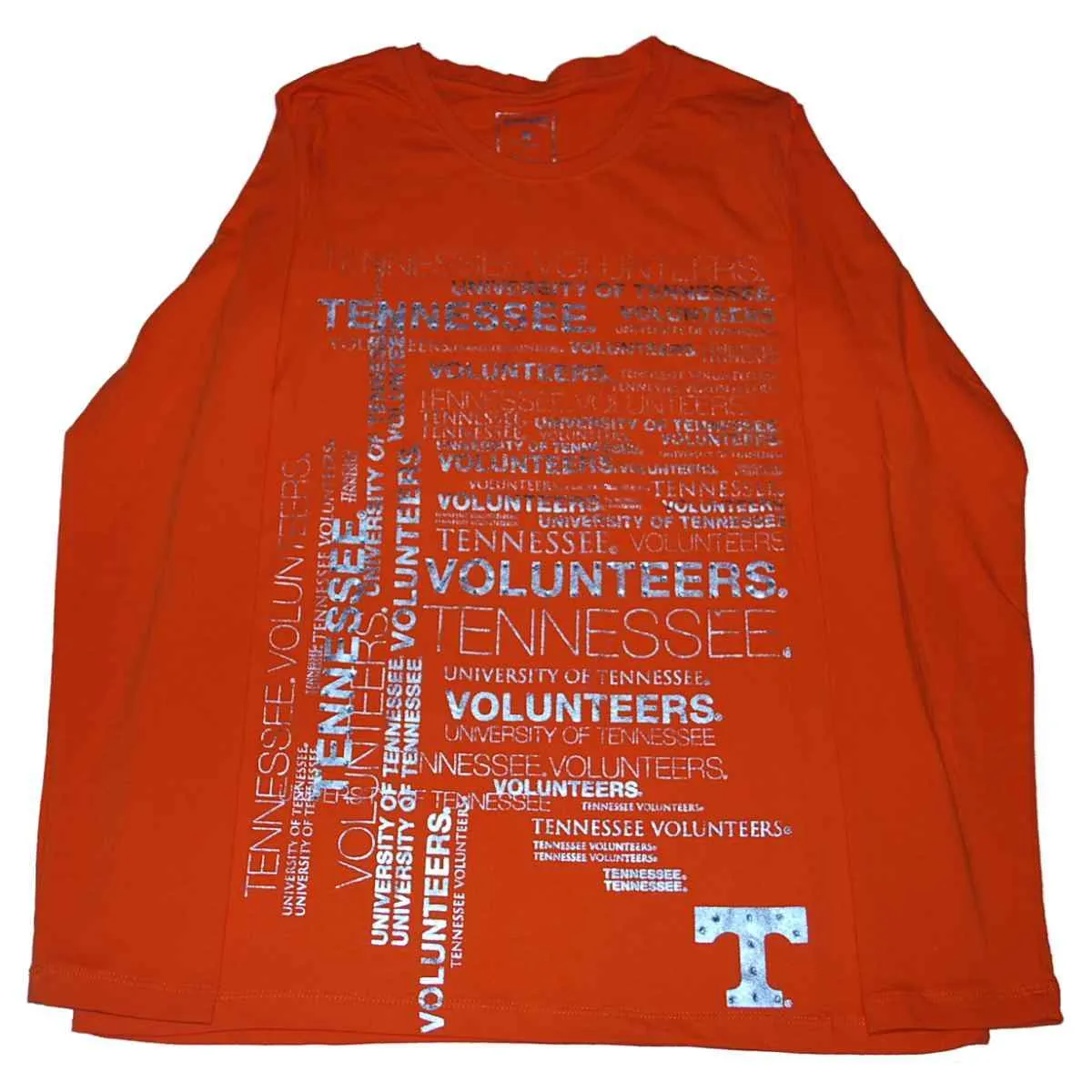 Tennessee Volunteers Women's Long Sleeve Shirt Campus Couture Orange (S)