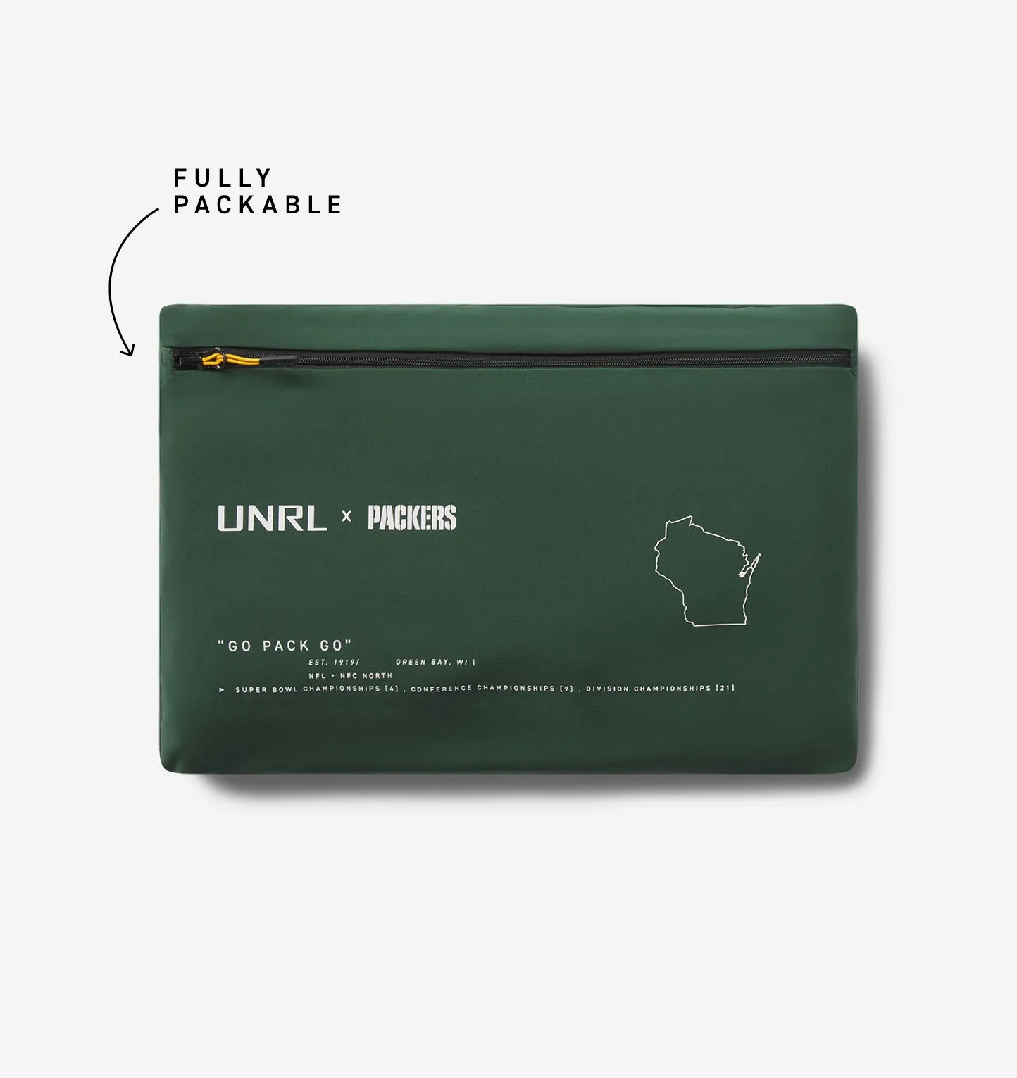 UNRL x Packers DWR Track Jacket