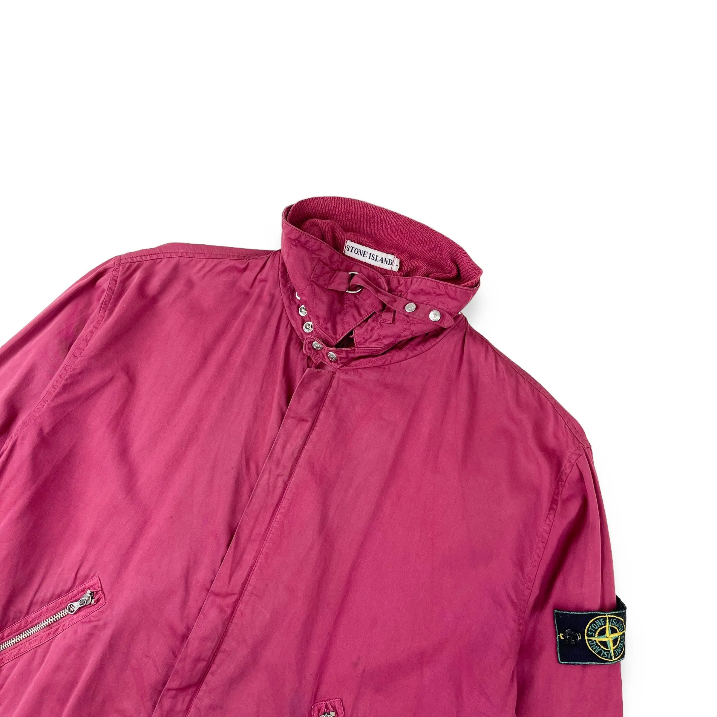 Vintage Stone Island Double Collar Bomber (L)