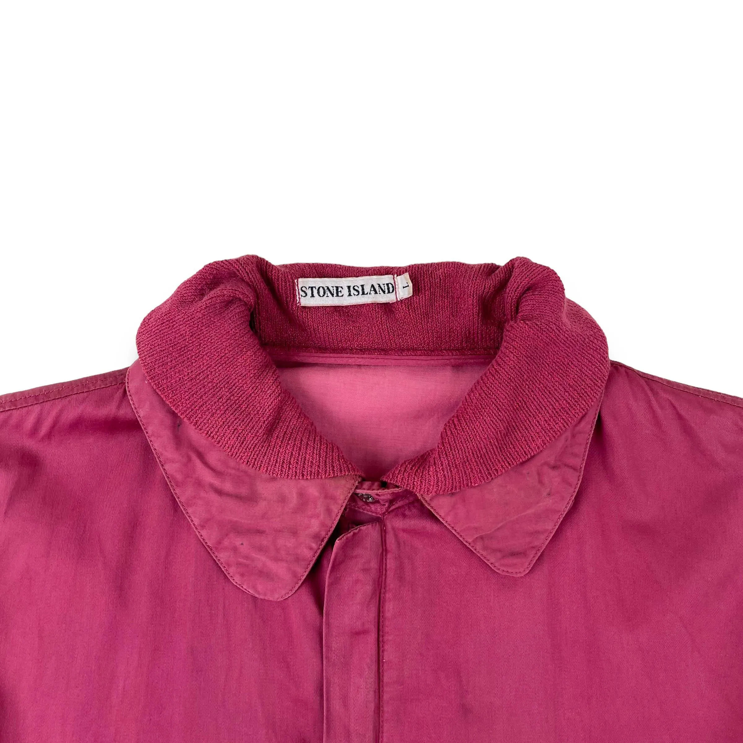 Vintage Stone Island Double Collar Bomber (L)