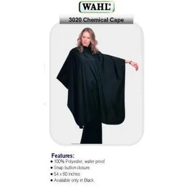 Wahl Bleach Proof Cape - Black WP3028
