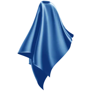 Wahl Nylon/Polyester Cutting Cape Blue WP3008BU