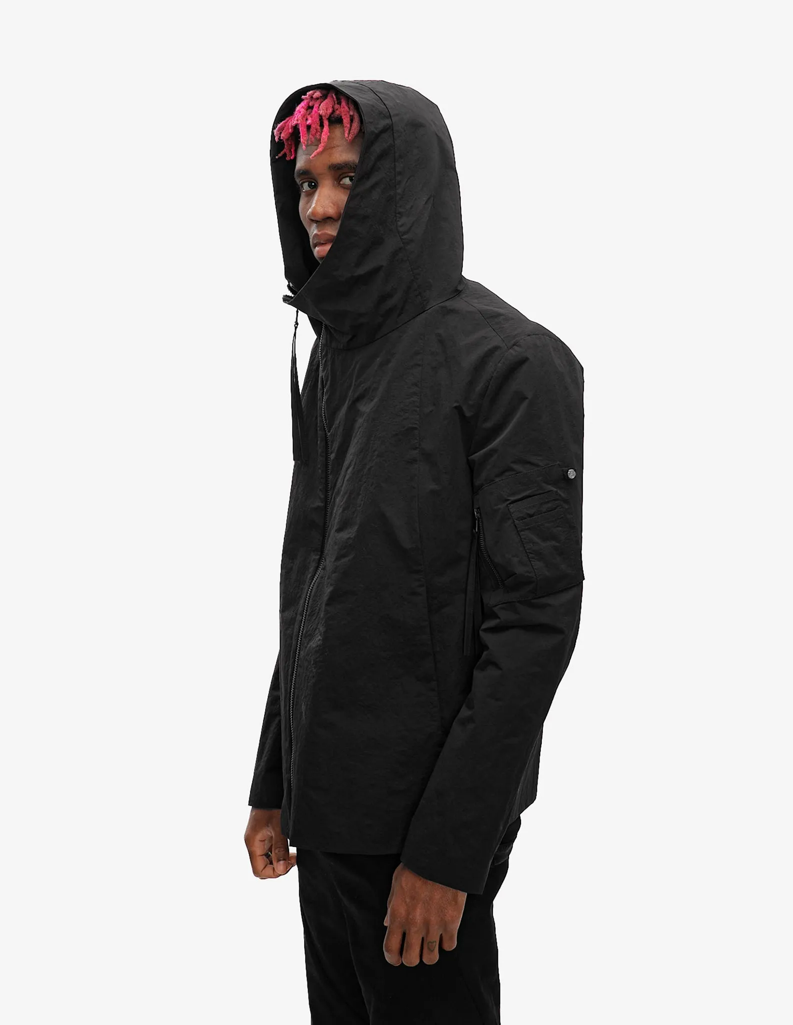 Water-Resistant Bomber Jacket