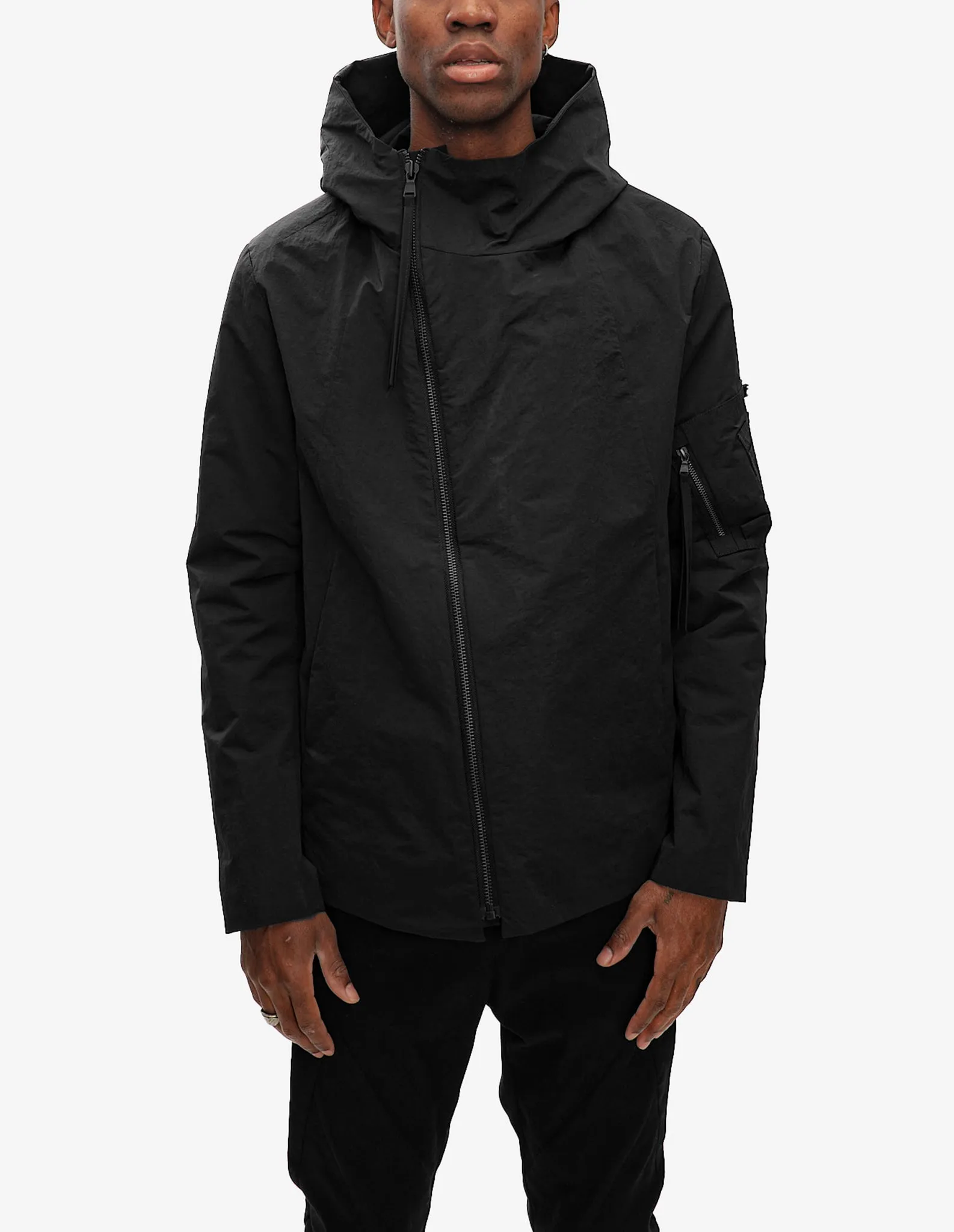Water-Resistant Bomber Jacket