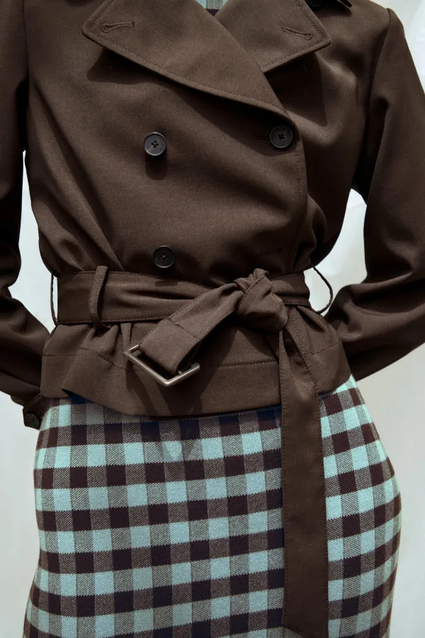 Ziggy Dress - Eco 365Knit :: Picnic Check