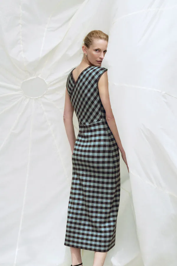 Ziggy Dress - Eco 365Knit :: Picnic Check