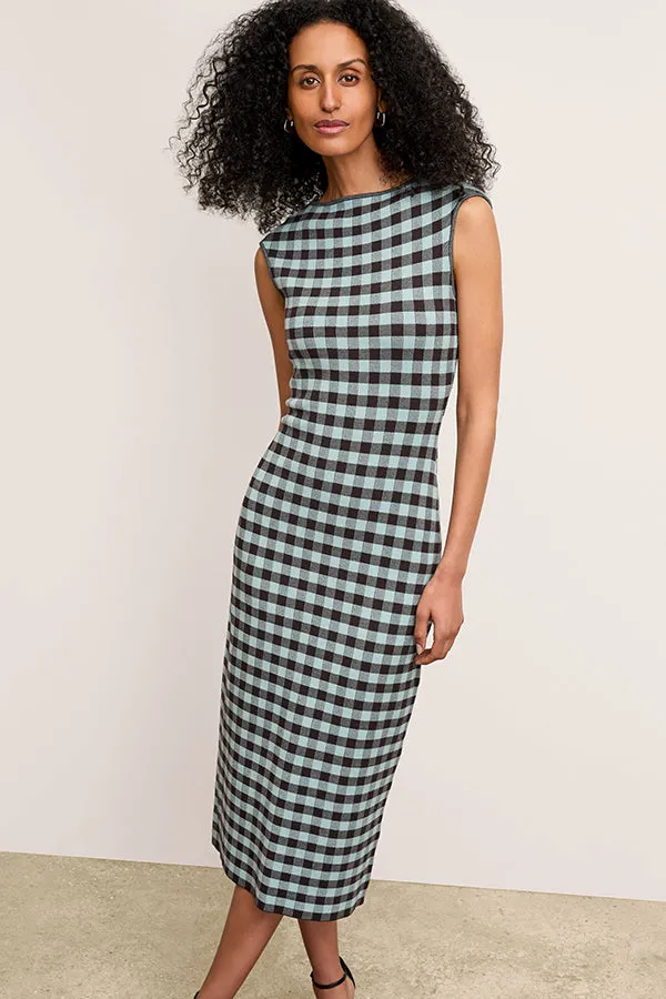 Ziggy Dress - Eco 365Knit :: Picnic Check