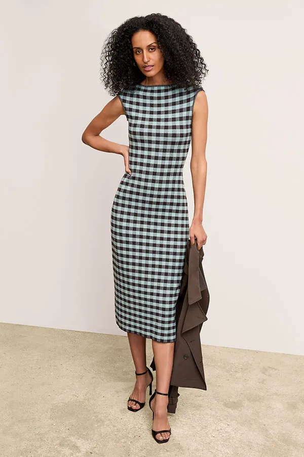 Ziggy Dress - Eco 365Knit :: Picnic Check